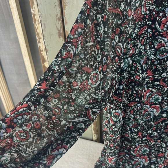 Rebecca Minkoff Multicolor Floral Blouse - Picture 4 of 16